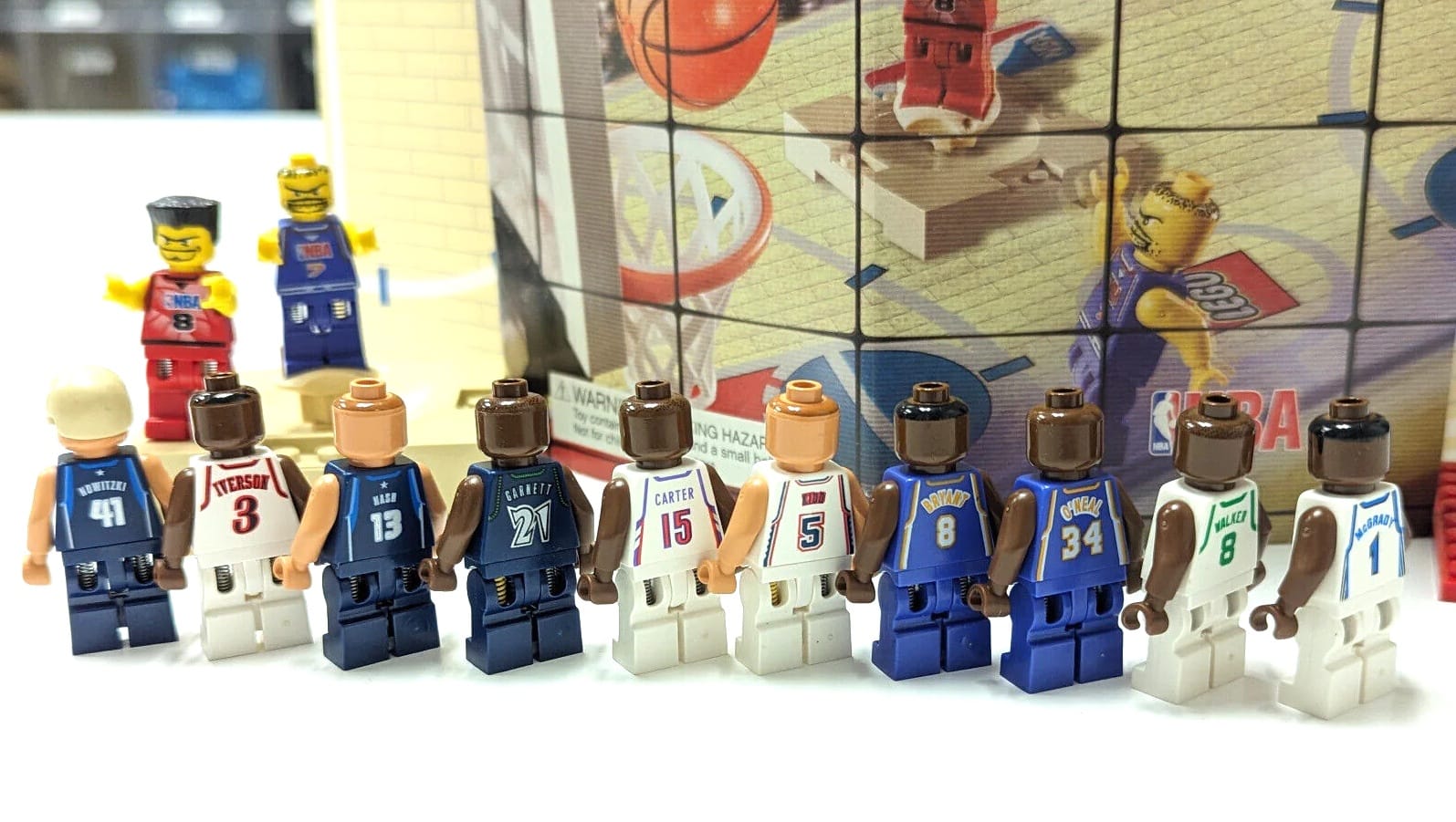 lego minifigures of nba basketball players