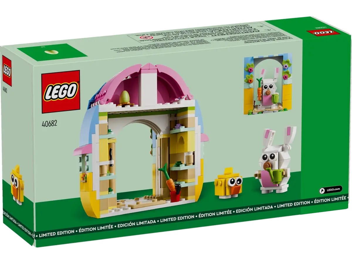 box design of the Lego Spring Garden House