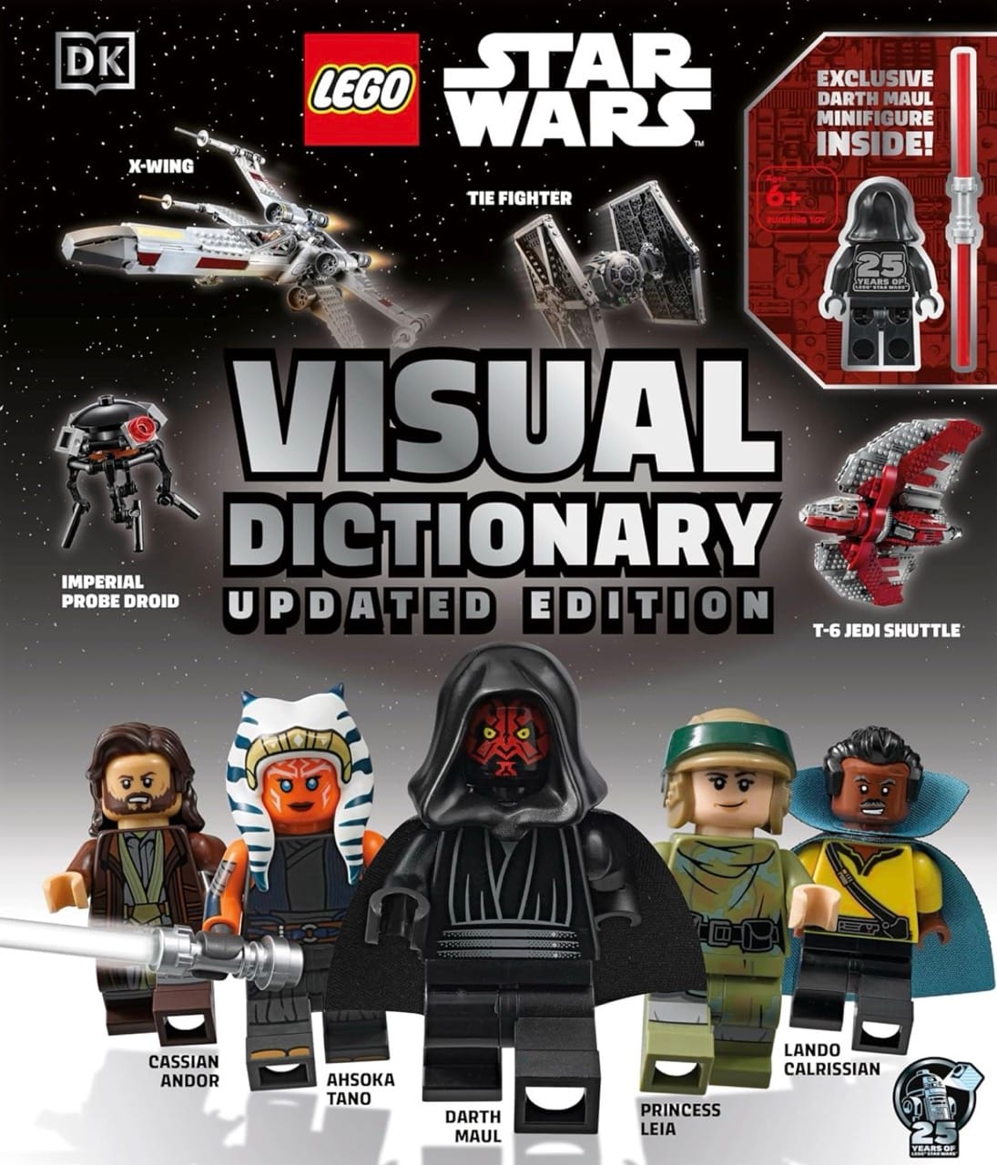 Book cover: Cover of the LEGO Star Wars Visual Dictionary Updated Edition.