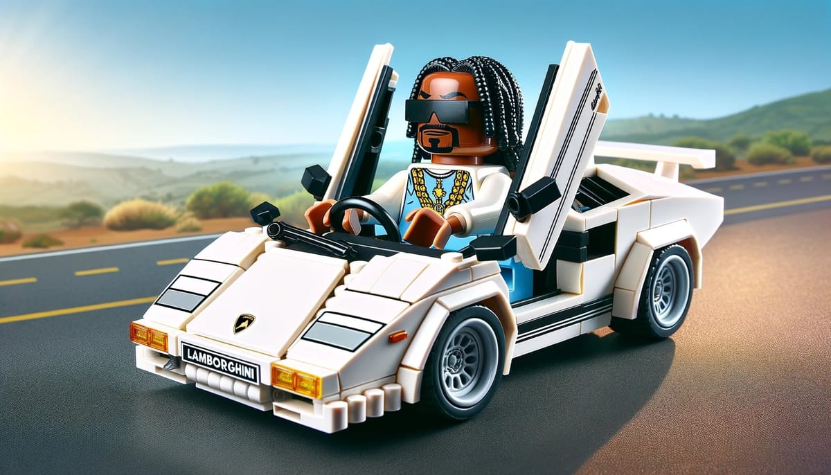 🎬 LEGO Snoop Dog, Lambo's, and Zelda